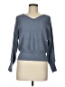 Hippie Rose Blue Pullover Sweater Size M - photo 1