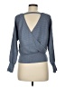 Hippie Rose Blue Pullover Sweater Size M - photo 2