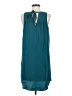 Old Navy 100% Polyester Teal Casual Dress Size S - photo 2
