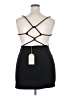 Meshki Solid Black Cocktail Dress Size XXL - photo 2
