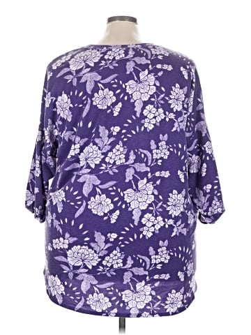 Crown & Ivy 3/4 Sleeve T-Shirt (view 2)