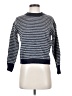 Knit Mix Houndstooth Blue Pullover Sweater Size S - photo 1