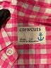Crewcuts Checkered-gingham Pink Long Sleeve Button-Down Shirt Size 10 - photo 3