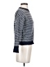 Knit Mix Houndstooth Blue Pullover Sweater Size S - photo 4
