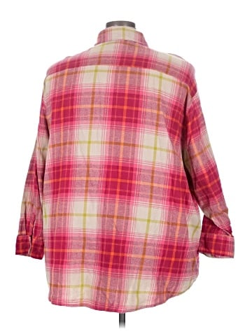 Old Navy 3/4 Sleeve Button-Down Shirt (view 2)