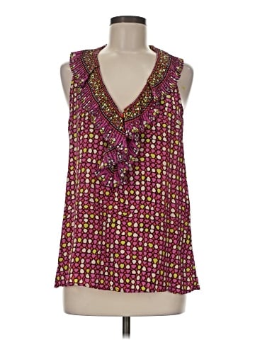 Nanette Lepore Sleeveless Silk Top (view 1)