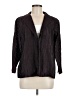 Eileen Fisher Brown Silk Blazer Size M - photo 1