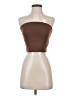 Shein Brown Tube Top Size 4 - photo 1