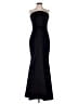 Amsale 100% Polyester Black Cocktail Dress Size 12 - photo 1