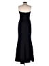 Amsale 100% Polyester Black Cocktail Dress Size 12 - photo 2