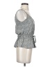 Sienna Sky 100% Polyester Gray Sleeveless Blouse Size S - photo 4
