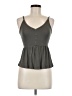 Justify Gray Sleeveless Top Size M - photo 1