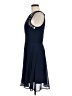 Maurices 100% Polyester Solid Blue Cocktail Dress Size 7 - 8 - photo 5