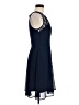 Maurices 100% Polyester Solid Blue Cocktail Dress Size 7 - 8 - photo 4