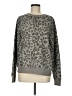 Old Navy Animal Print Gray Pullover Sweater Size M (tall) - photo 1