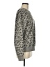 Old Navy Animal Print Gray Pullover Sweater Size M (tall) - photo 4