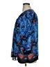 Womyn Blue 3/4 Sleeve Blouse Size XL - photo 5