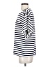 89th & Madison Stripes White Short Sleeve Top Size S - photo 5