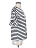 89th & Madison Stripes White Short Sleeve Top Size S - photo 4