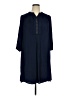 Ellos 100% Polyester Blue Casual Dress Size 14 - photo 1