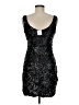 Profile 100% Polyester Black Cocktail Dress Size M - photo 2