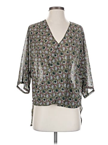 WAYF 3/4 Sleeve Blouse (view 1)