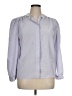 Joanna 100% Polyester Purple Long Sleeve Blouse Size 14 - photo 1
