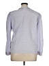Joanna 100% Polyester Purple Long Sleeve Blouse Size 14 - photo 2