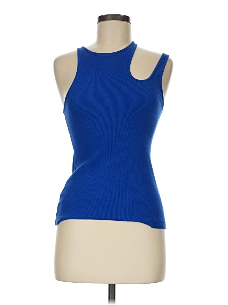 Pre-owned K.ngsley Sleeveless T-shirt In Blue