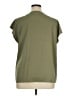 Unbranded 100% Polyester Green Short Sleeve Blouse Size XL - photo 2
