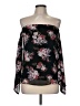 TOBI 100% Polyester Black 3/4 Sleeve Blouse Size M - photo 1