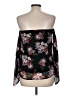 TOBI 100% Polyester Black 3/4 Sleeve Blouse Size M - photo 2