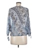 Guess 100% Polyester Blue 3/4 Sleeve Blouse Size S - photo 2
