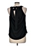 Q&A 100% Polyester Black Sleeveless Blouse Size M - photo 2