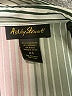 Ashley Stewart Stripes Gray Long Sleeve Blouse Size 24 - photo 7