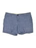 Merona Chevron-herringbone Blue Shorts Size 4 - photo 1