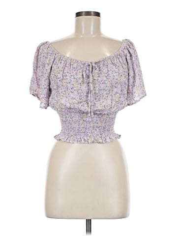 Hippie Rose Short Sleeve Blouse (view 1)