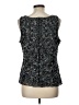 28th & Park 100% Polyester Silver Tank Top Size 12 - photo 2
