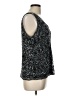 28th & Park 100% Polyester Silver Tank Top Size 12 - photo 4