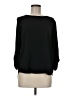 Renuar 100% Polyester Black 3/4 Sleeve Top Size M - photo 1