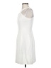 Halston Solid White Cocktail Dress Size 0 - photo 5