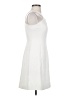 Halston Solid White Cocktail Dress Size 0 - photo 4
