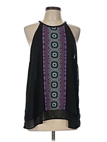 Pale Sky Sleeveless Blouse (view 1)