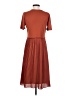 Zara 100% Polyester Brown Casual Dress Size S - photo 2