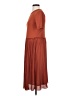 Zara 100% Polyester Brown Casual Dress Size S - photo 5
