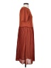 Zara 100% Polyester Brown Casual Dress Size S - photo 4