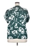 Emery Rose Teal Short Sleeve Blouse Size 2X - photo 2