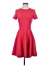 Express Solid Red Casual Dress Size S - photo 1