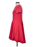 Express Solid Red Casual Dress Size S - photo 5