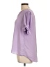 C established 1946 100% Polyester Purple 3/4 Sleeve Blouse Size L - photo 5